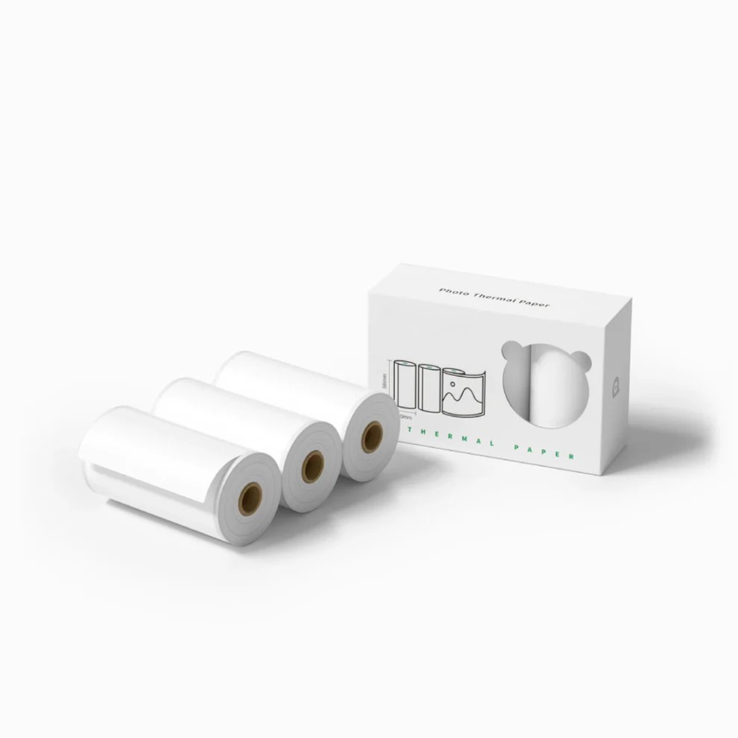 3x ROLL DI RICARICA BIANCHI